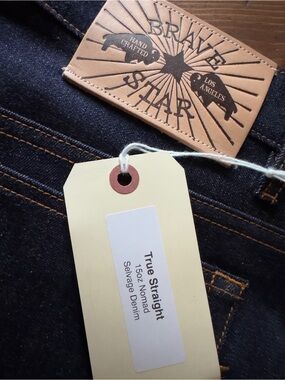 Brave Star selvedge denim True Straight